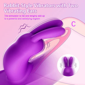 11 Vibration & 3 Thrusting Modes Rotate Rabbit Vibrators