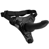 5.5Inch Adjustable Strap On Harness Silicone Dildo