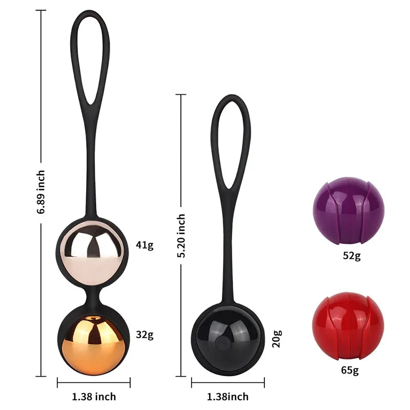 5Pcs Pelvic Floor Exercises Kegel Balls For Women