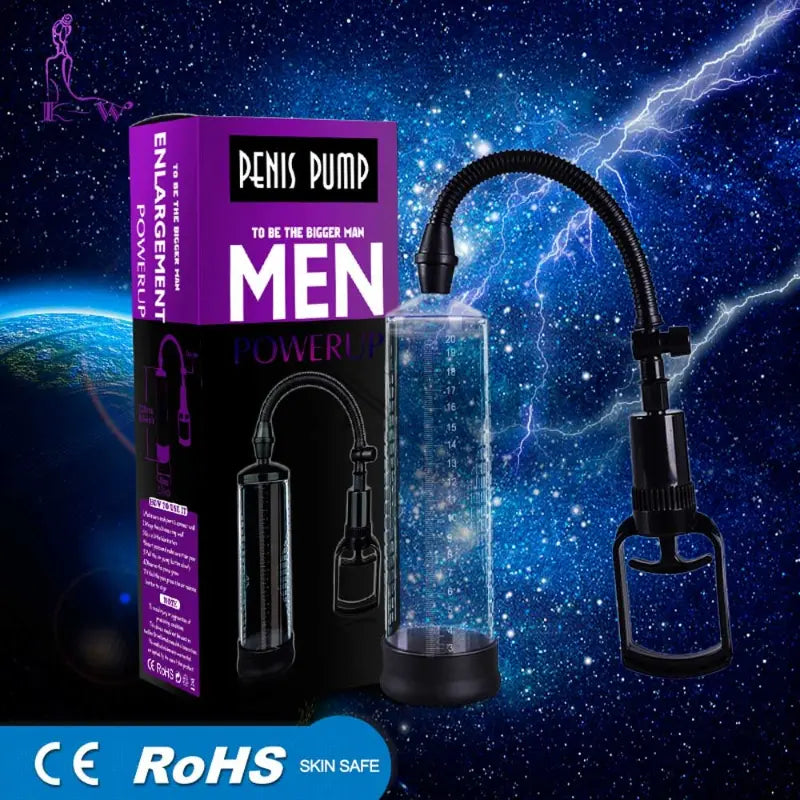 Adult Male Manual Penis Vacuum Pump