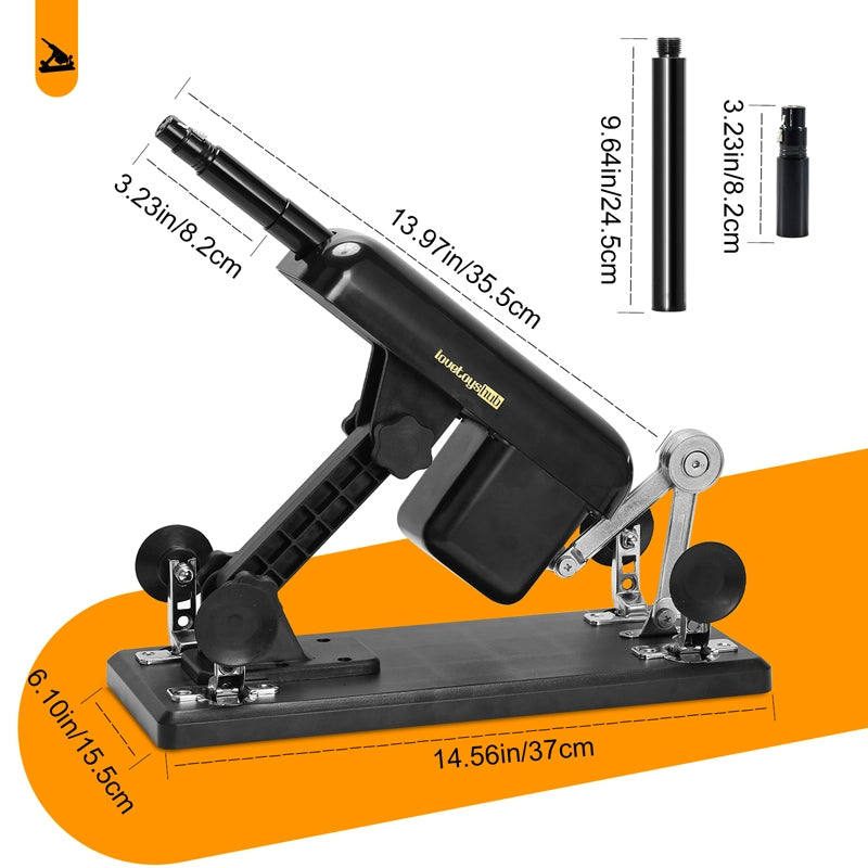 Automatic Best Sex Machine Retractable Gun Kit