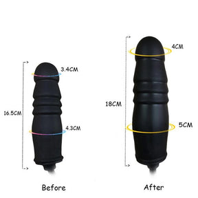 7.08Inch Best Soft Inflatable Dildo Sex Toys