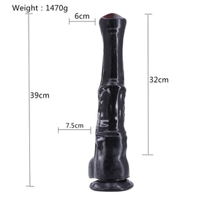15.35Inch Ultra Realistic Horse Dildo With Suction Cup