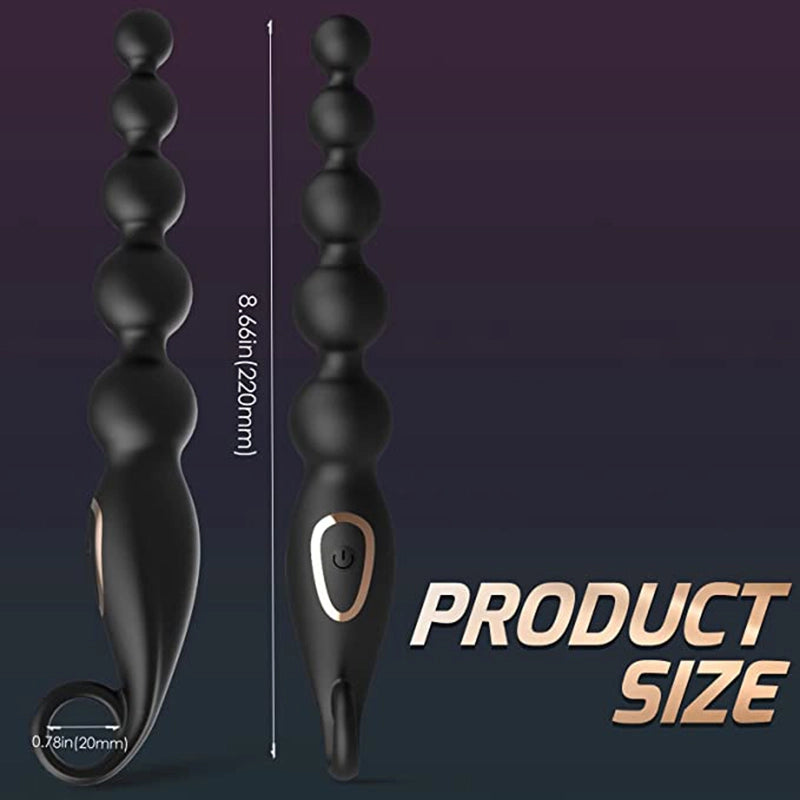 Vibrating Anal Beads With 7 Modes